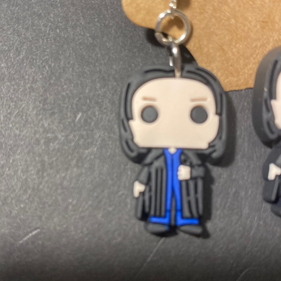 Harry Potter Professor Severus Snape Earings - Picture 2 of 3